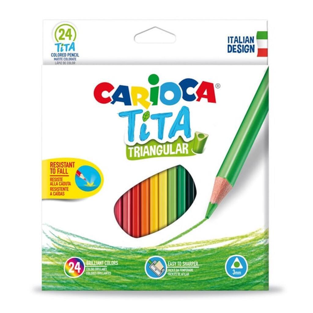 Carioca Farveblyanter - 24 stk.