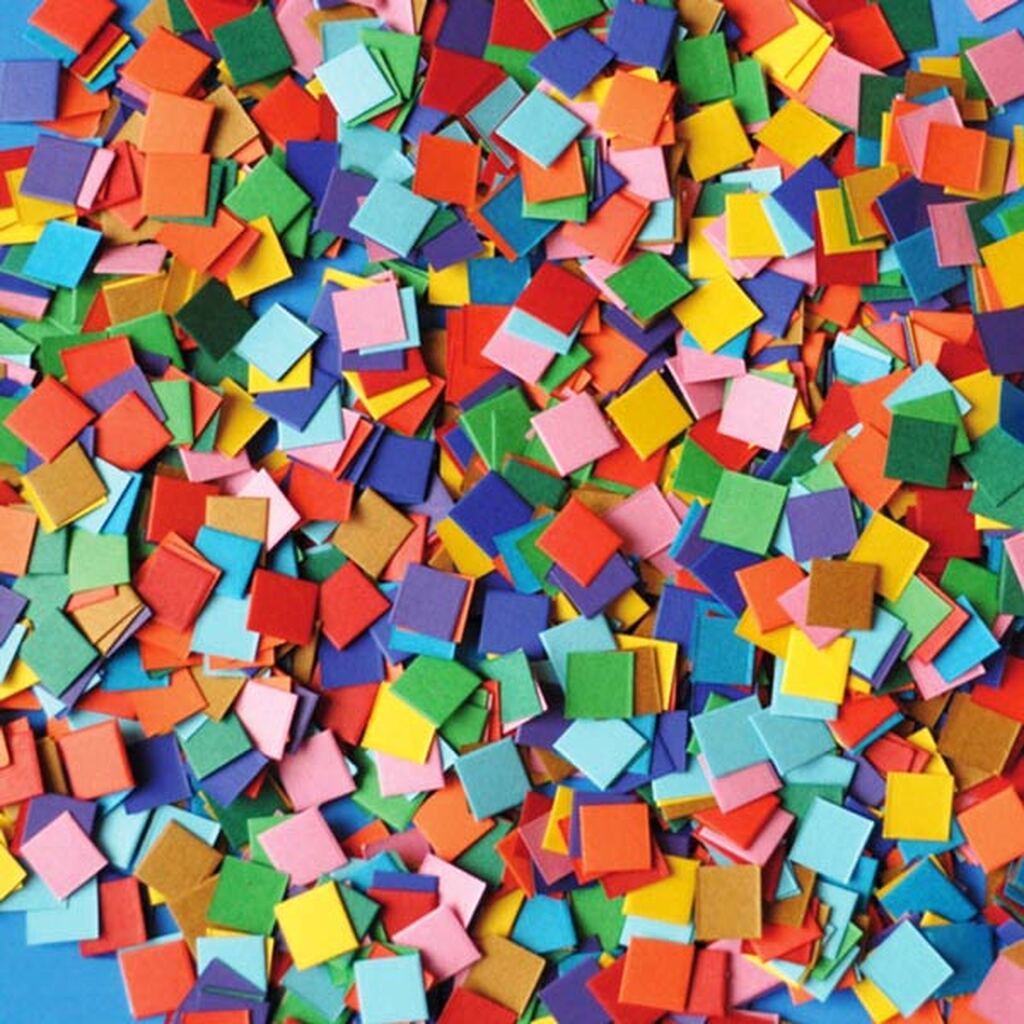 Papirsmosaik - 1 pose