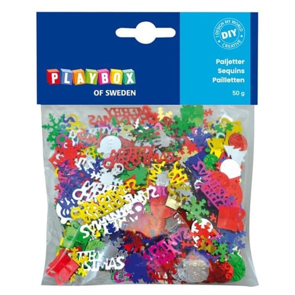 Jule Pailletter - 50 gr.