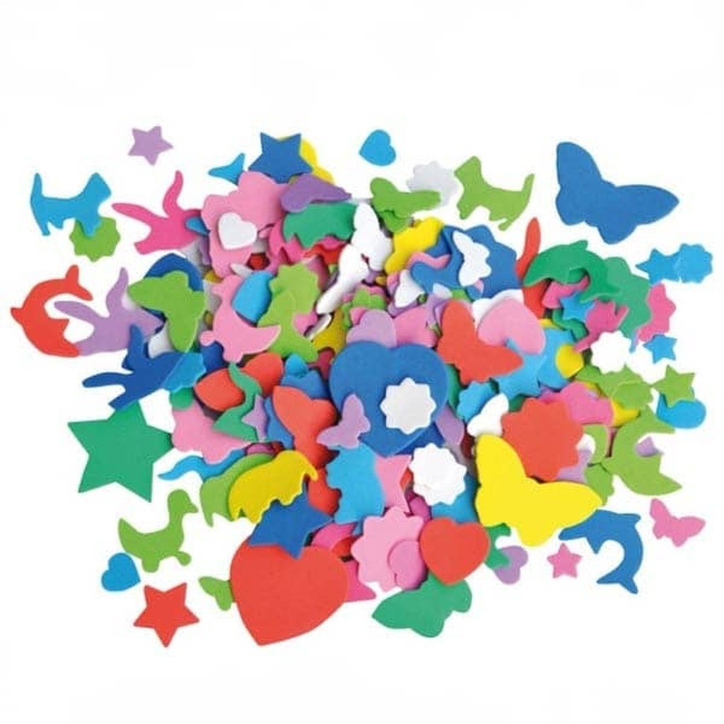 Mosgummi figurer - 250 stk.