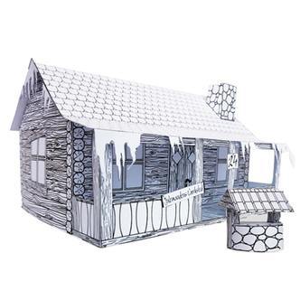 Julemandens Hus - 3D samlesæt