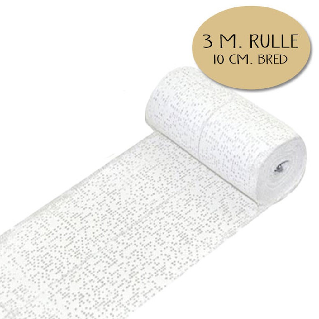 Gipsgaze rulle  Bredde 10 cm.