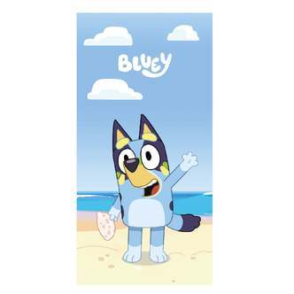Bluey badehåndklæde - 70x140cm.