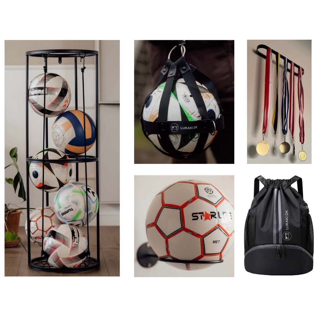 Fodbold adventsgaver - 4 gaver med bold i fokus