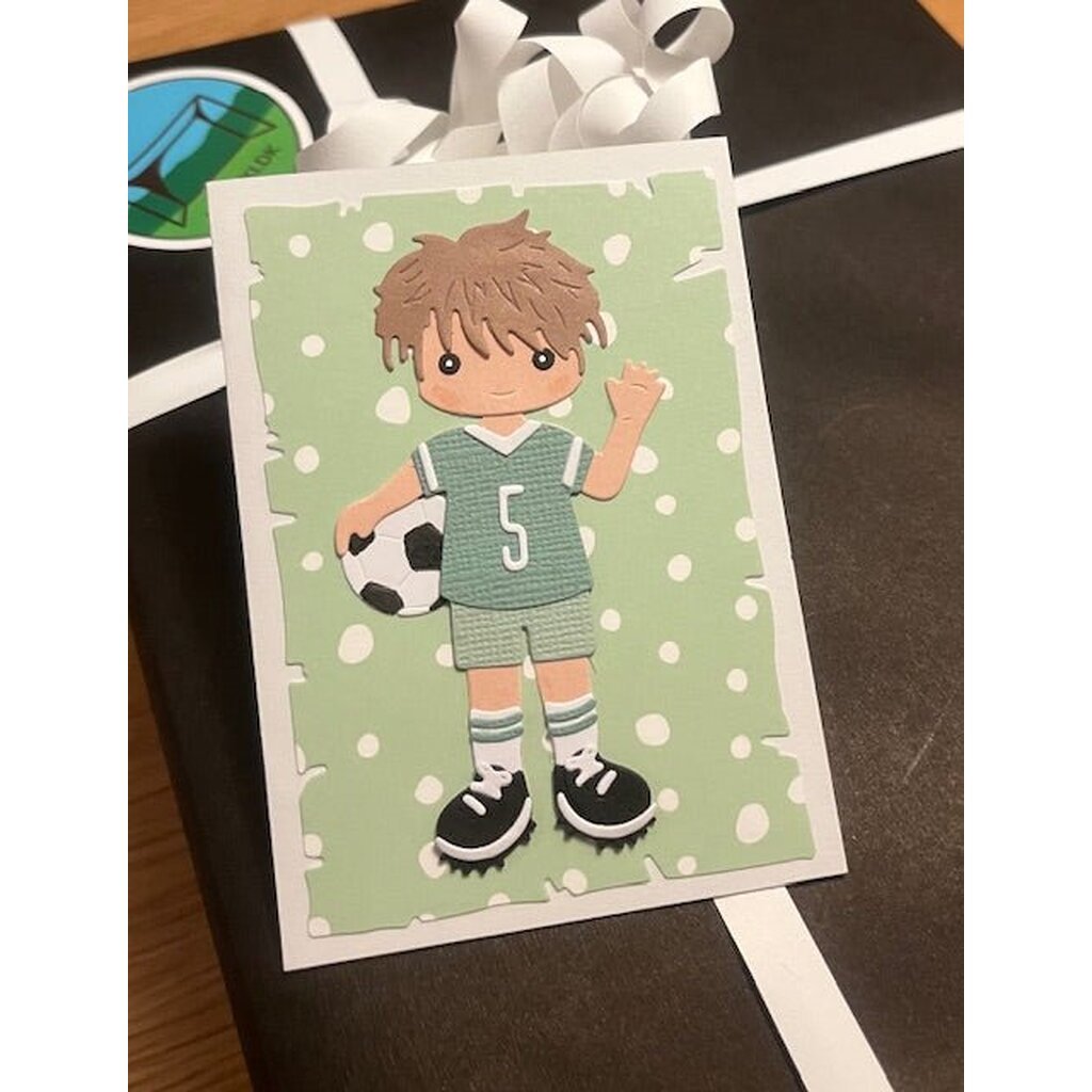 Anledningskort, fodbolddreng - 1 stk.