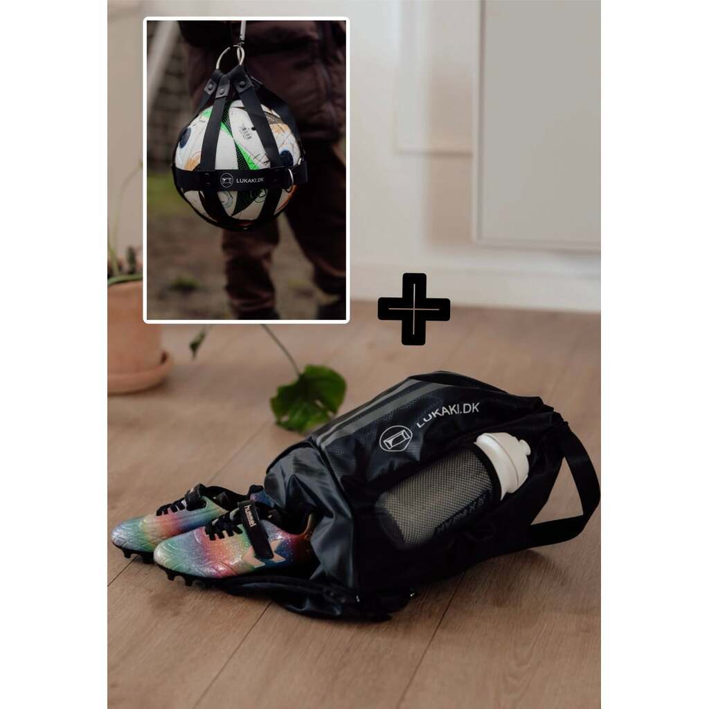Rygsæk + boldholder