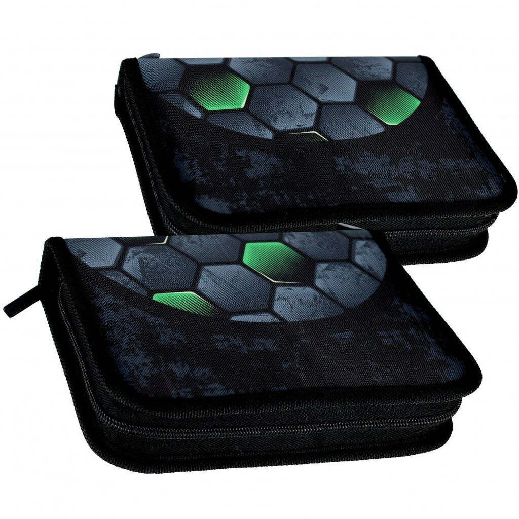 Penalhus med fodboldmotiv inkl. indhold (30 dele)