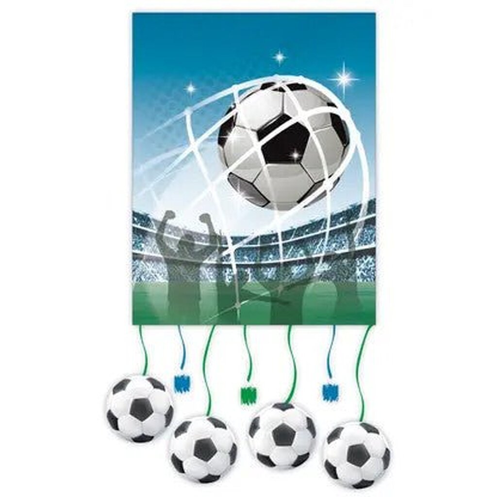 Fodbold Piñata - 1 stk. (21x27 cm)