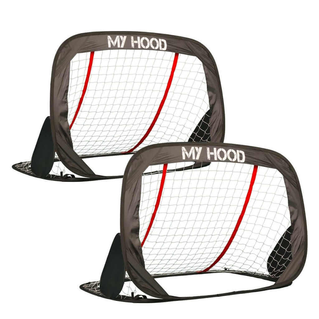 My Hood Pop-Up fodboldmål, 2 stk.  - 120x80 cm.
