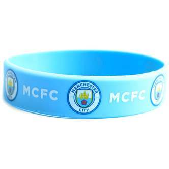 Manchester City Gummi-/Silikone- armbånd