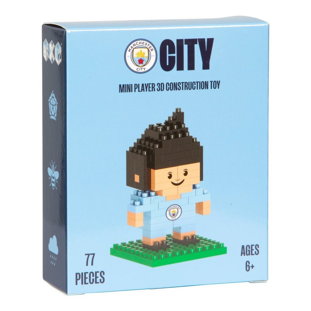 Manchester City 3D - Byggefigur fodboldspiller