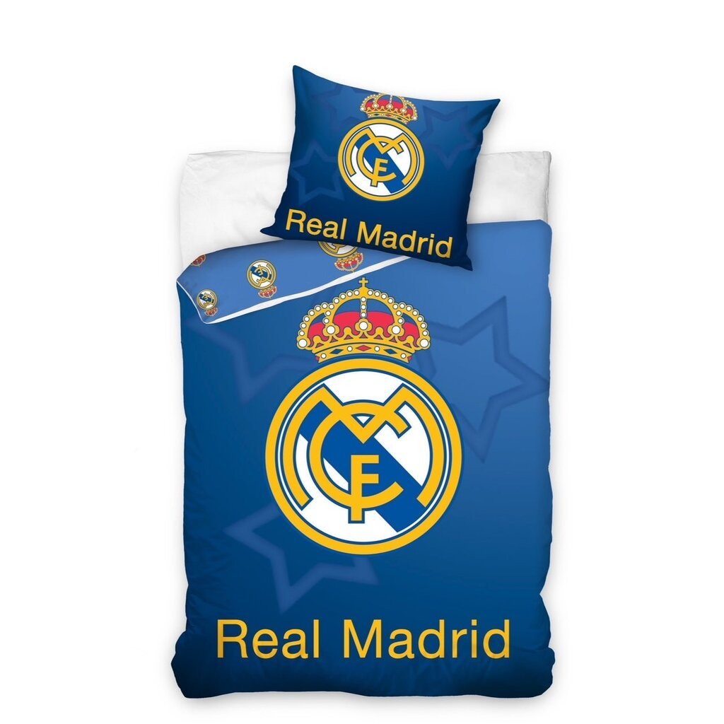 Real Madrid Sengetøj 140x200  100% bomuld & vendbart design