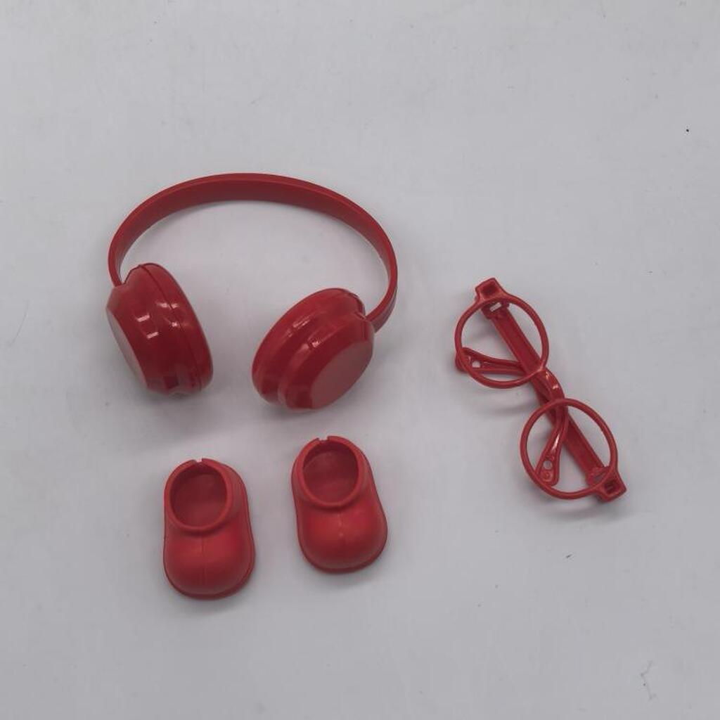 Tilbehørssæt til Labubu  hovedtelefoner, briller og sko