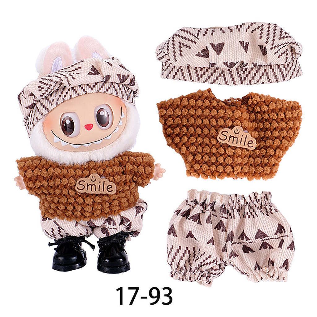 Labubu Tøjsæt  Cozy Smile Look