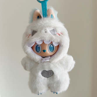 Labubu outfit  blødt dino-kostume