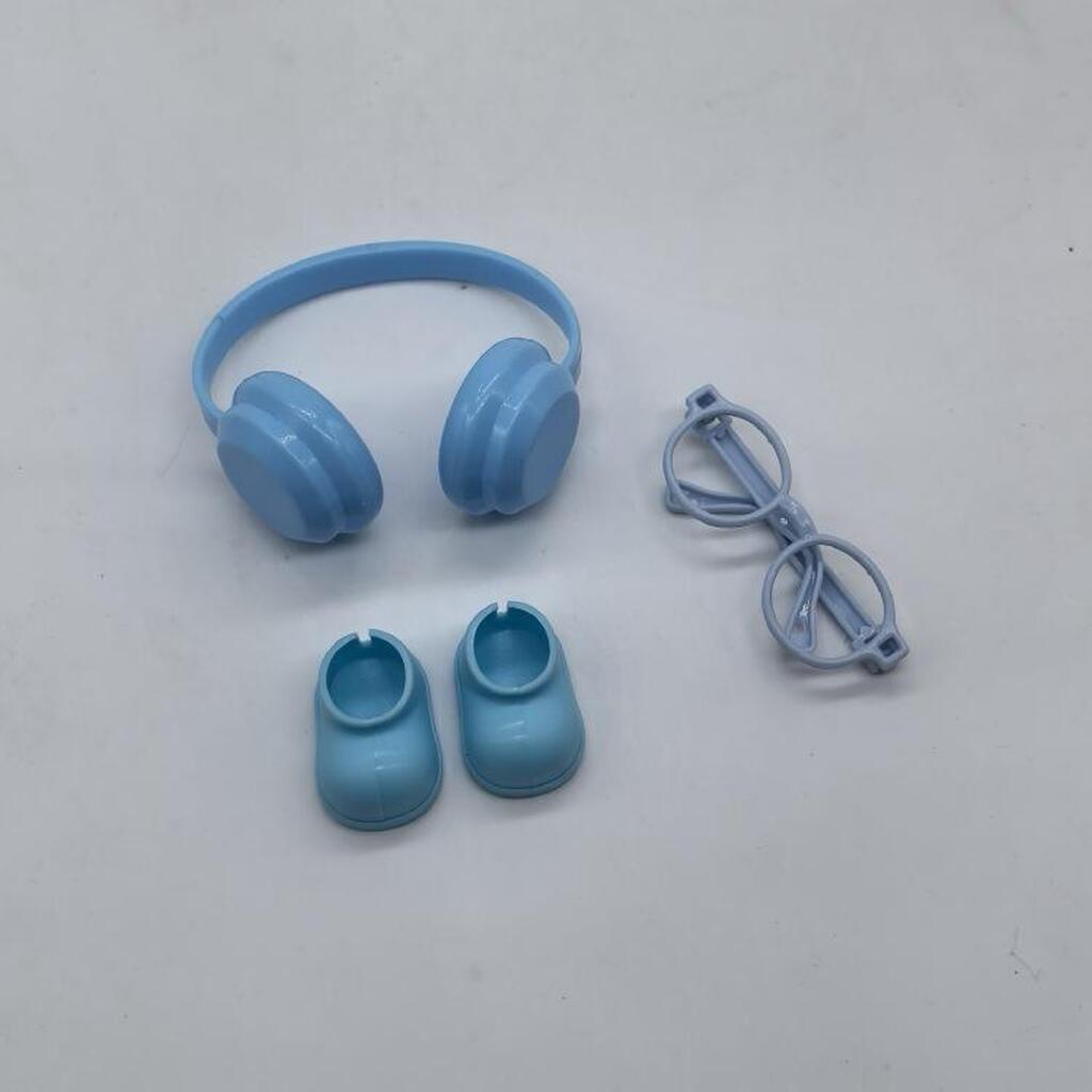 Tilbehørssæt til Labubu  hovedtelefoner, briller og sko