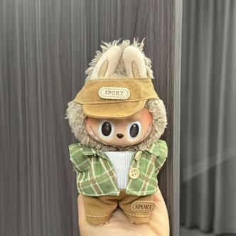 Labubu Tøjsæt- Sporty Check Edition