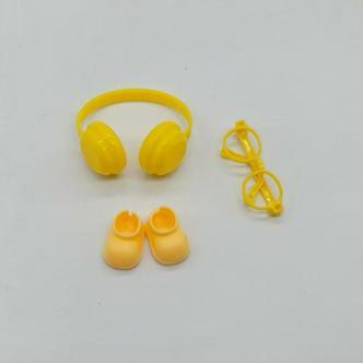 Tilbehørssæt til Labubu  hovedtelefoner, briller og sko